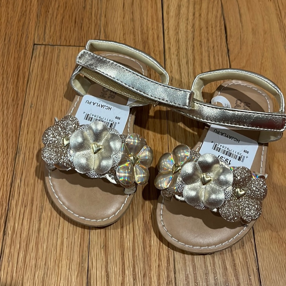 Gold Sandals